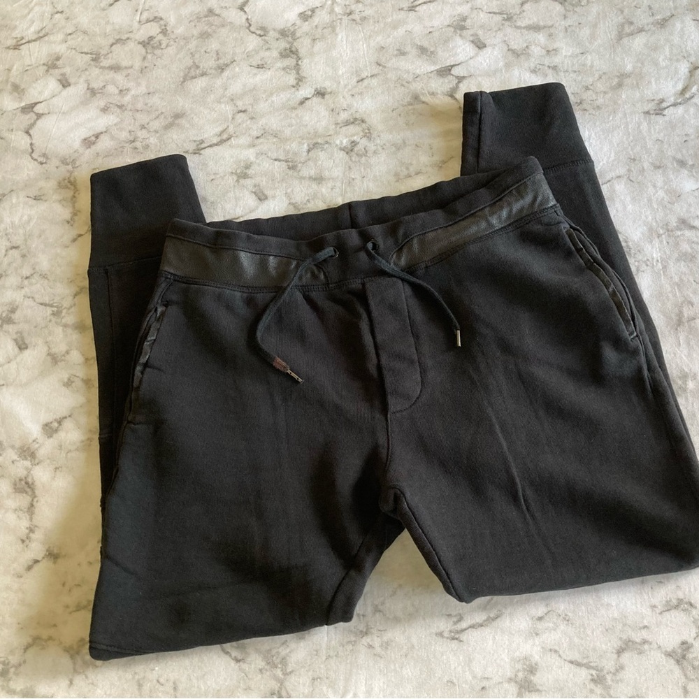 Zara Collection black sweat pants medium